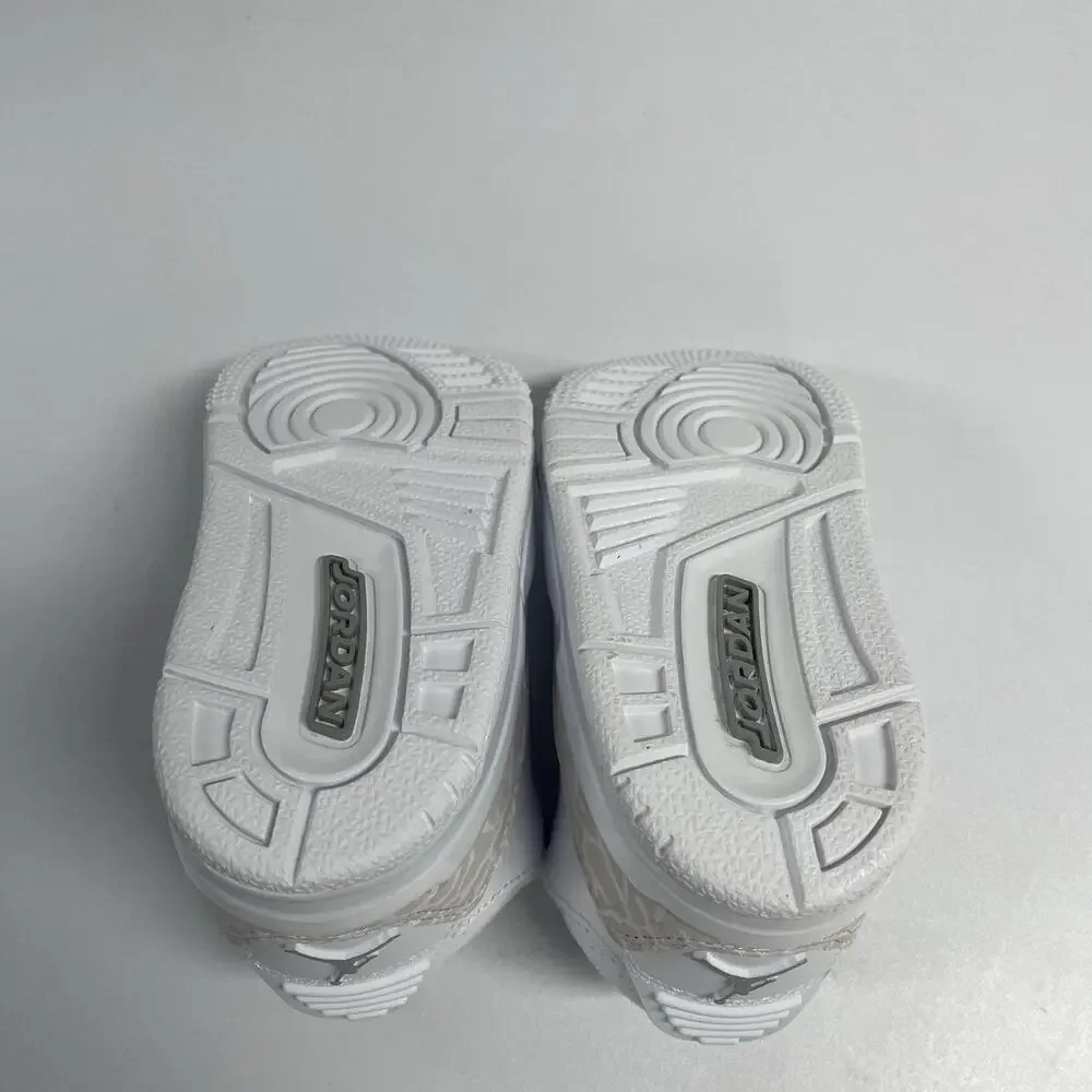 Air Jordan 3 Retro TD 'Pure Money' 2025 DM0968 111 Size 6 C Toddler White Shoes